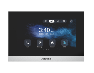 Akuvox C316W Android 12 OS IP Indoor Unit with 7-inch Capacitive Touch Screen, Wi-Fi and Bluetooth